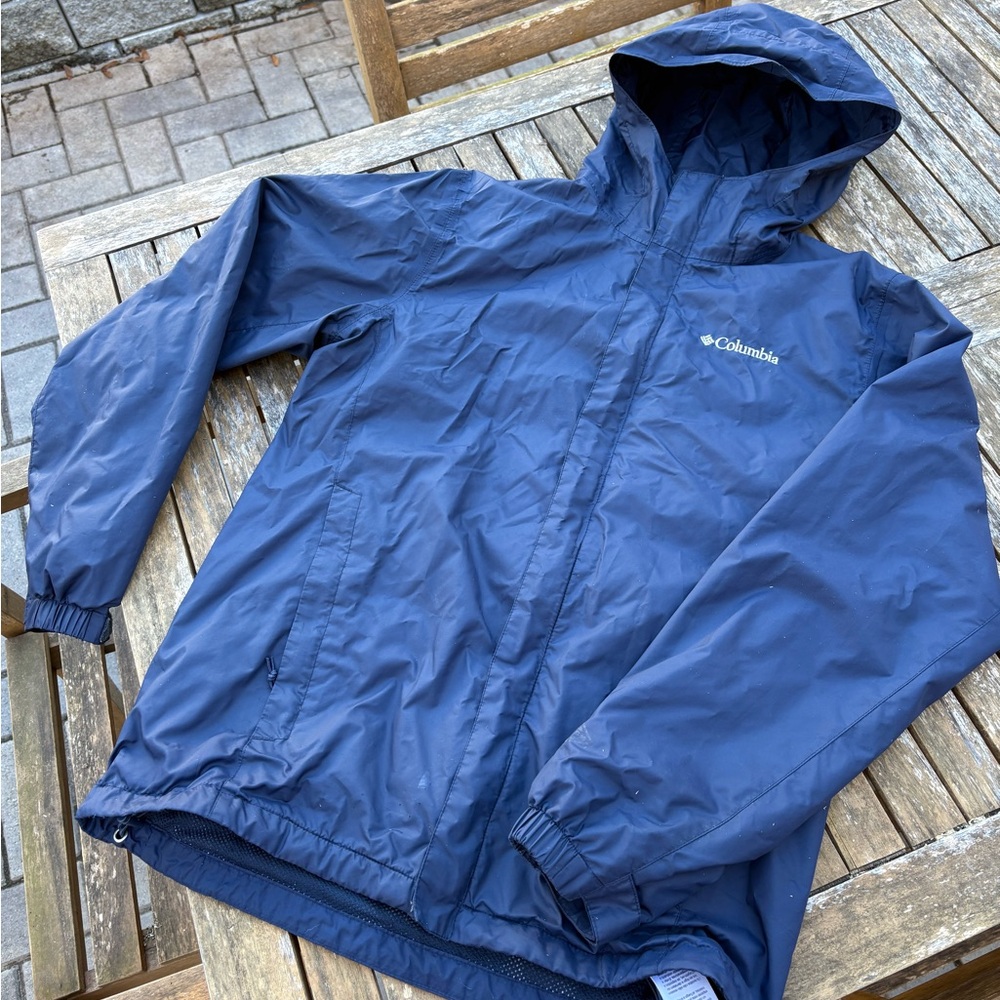 Columbia Men’s Rain Jacket - Navy - Small